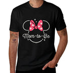 Disney Minnie Mouse Mom-to-Be Head Icon Magic Mothers Day  Affordable Price T-Shirt