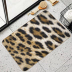 Leopard Skin Pattern  Absorbent Bath Mat