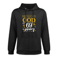 Vintage Blessed By God For 69 Years Happy 69th Birthday Unisex Design Hoodie