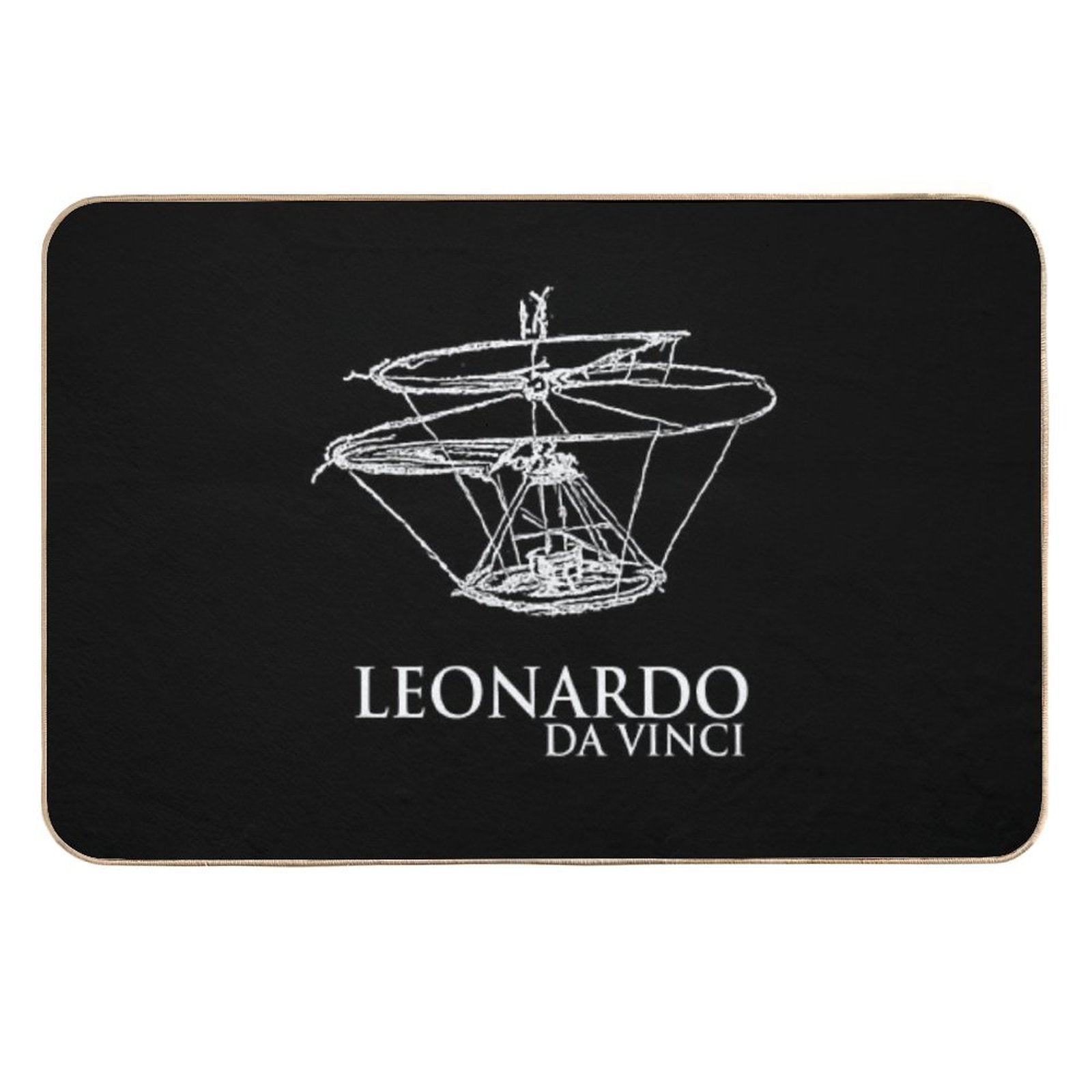 Leonardo DaVinci  Toxin-Free Bath Mat