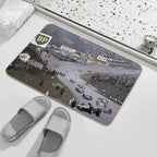 Eau Rouge; Spa  Repositionable Bath Mat