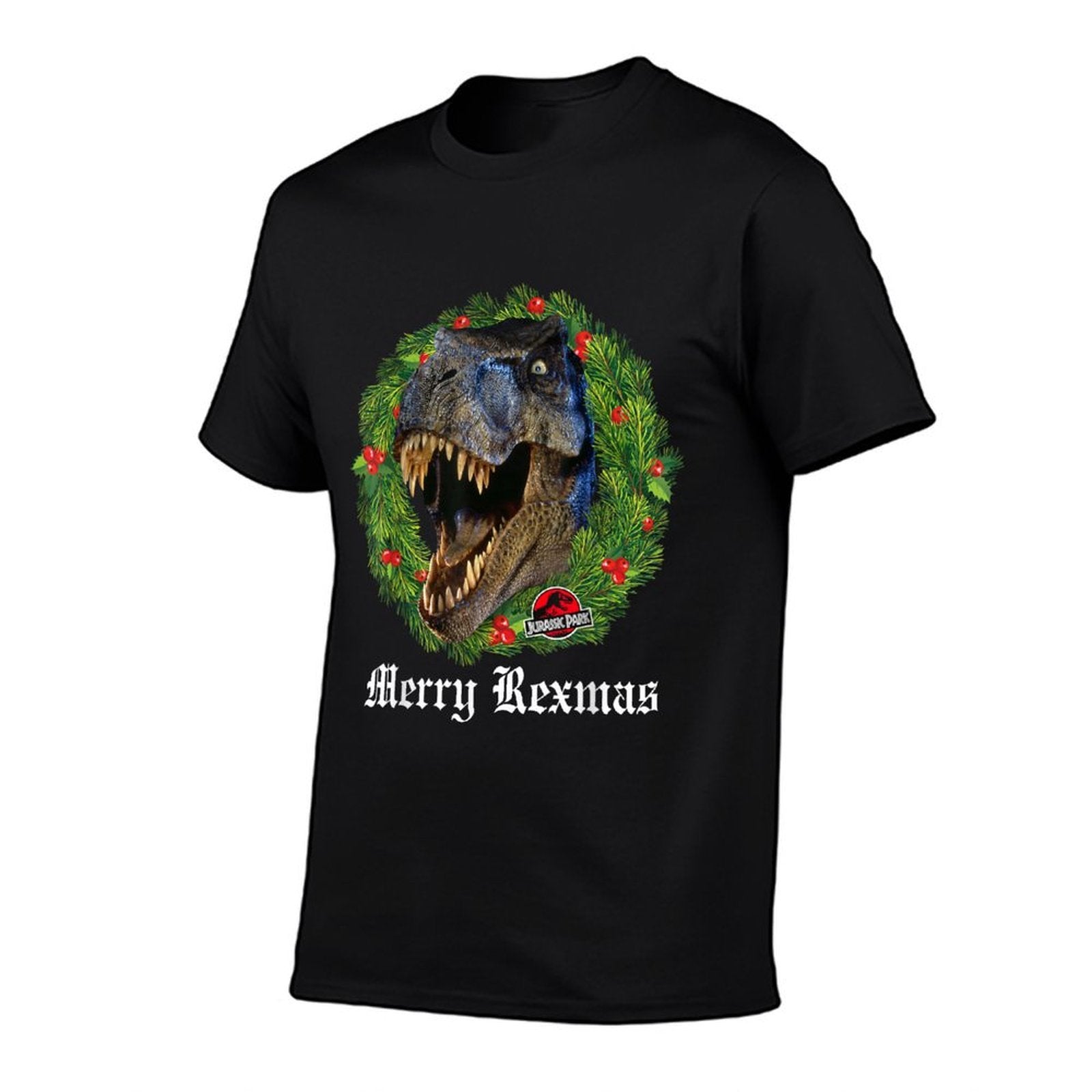 Jurassic Park Christmas Merry Rexmas  Odor-resistant T-Shirt