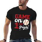 Funny Games On First Grade Baseball First Day Of School  Eco-friendly Material T-Shirt