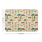 Vintage Kitsch Pearl #midcentury  Easy To Clean Bath Mat