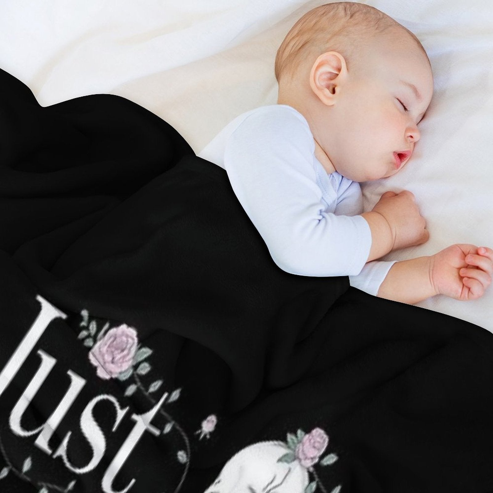 Just One More Chapter Skeleton Shrink-resistant Throw Blanket