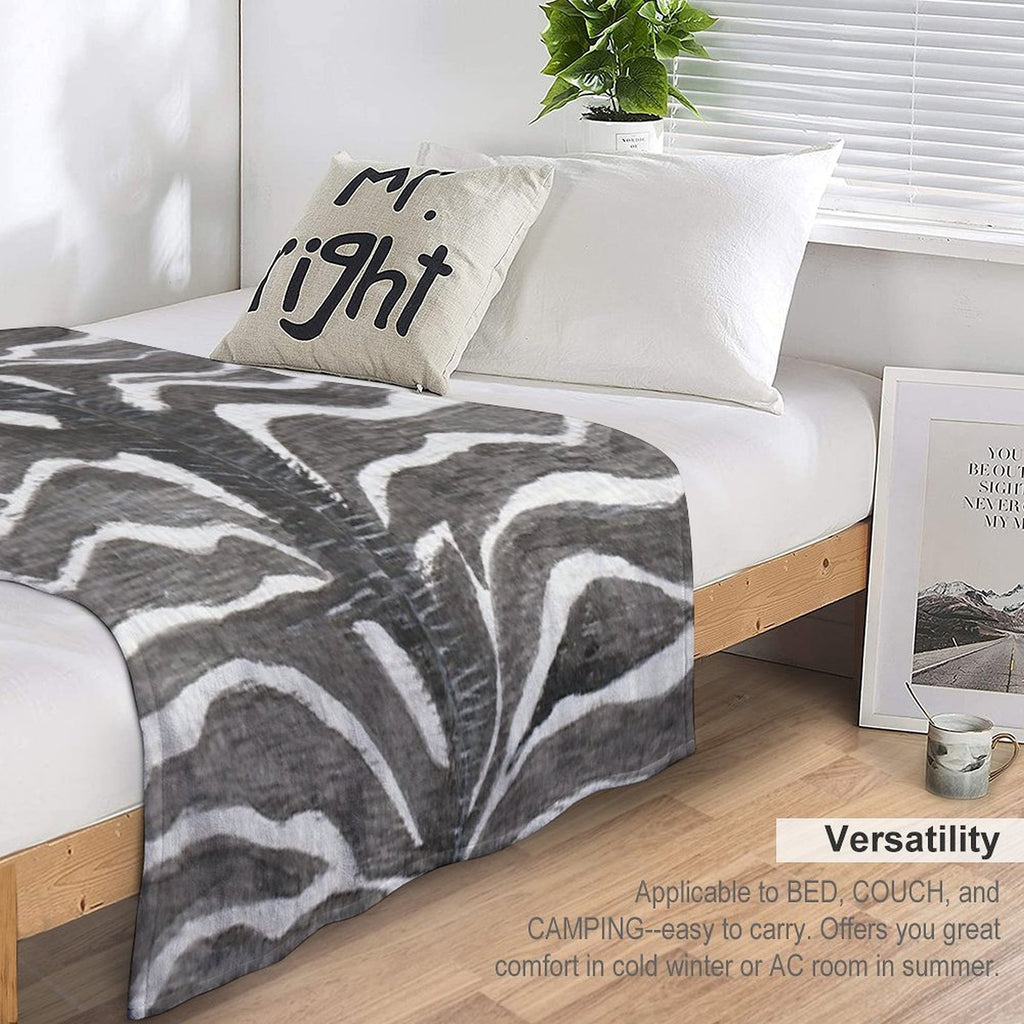 Zebra Versatility Throw Blanket