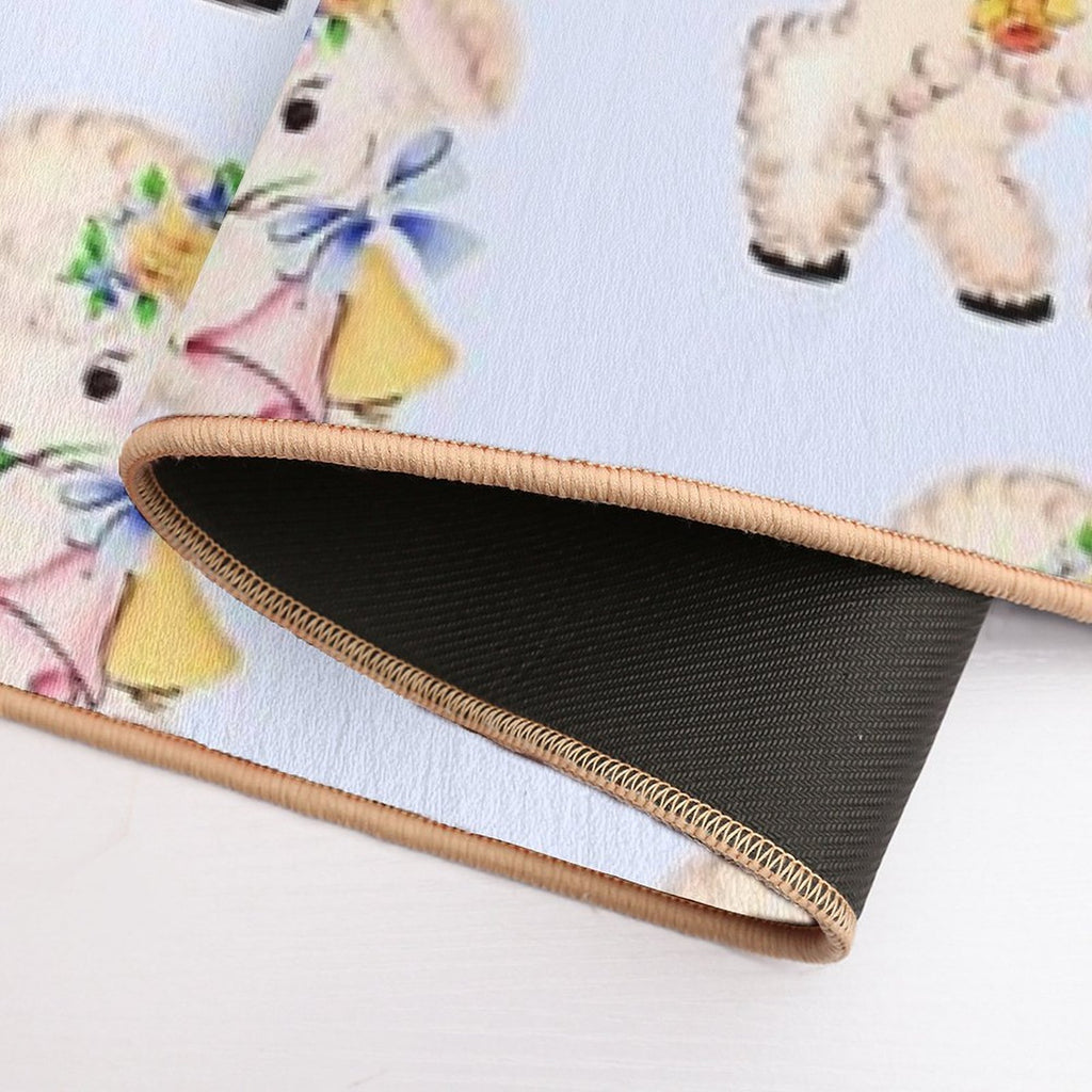 Kitsch Lamb  Rapid-Drying Bath Mat