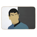 Spock Torn  Repositionable Bath Mat