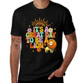 Teacher Life Back To School Its A Great A Day To Be A Lion  High-quality Stitching T-Shirt