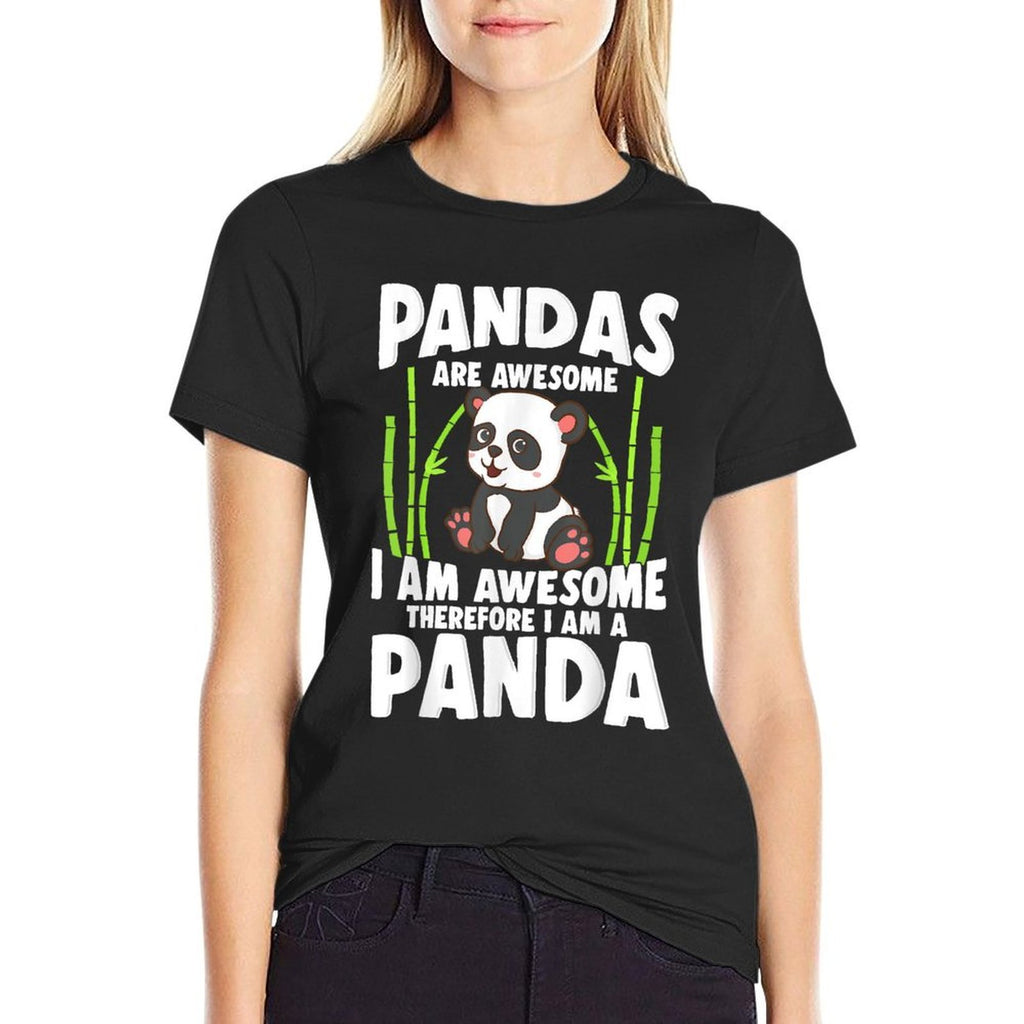 Panda Cute Panda Tshirt Pandas Are Awesome Panda Bear  Quick-drying T-Shirt