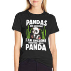 Panda Cute Panda Tshirt Pandas Are Awesome Panda Bear  Quick-drying T-Shirt