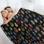 Beetles (Not The Rock Band) Durable Throw Blanket