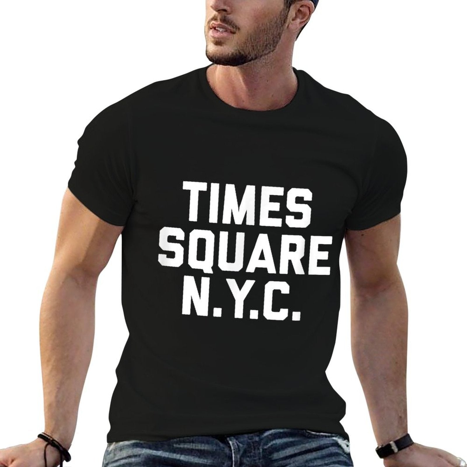 TIMES SQUARE NYC New York City  Tagless Design T-Shirt