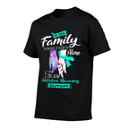 In This Family Nobody Fights Alone Team Addiction Recovery  Graphic-printed T-Shirt
