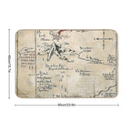 Legendary Treasure Maps  Pet-Safe Bath Mat
