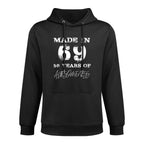 Made in 69 50 Years of Awesomeness 50th Birthday Shrink-Resistant Hoodie
