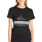 Writers Block Author Novelist Editor Wordsmith Writing Book  Affordable Price T-Shirt