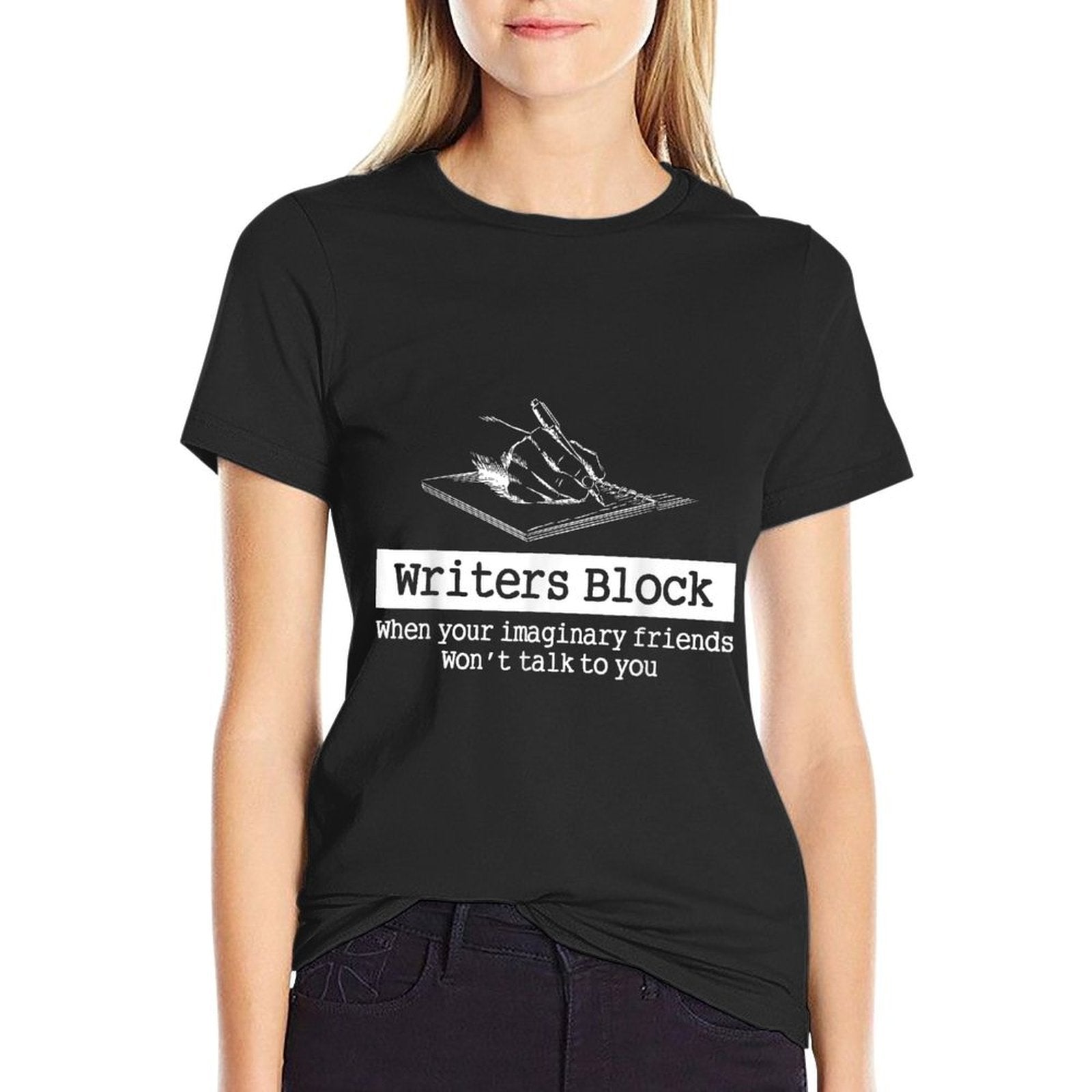 Writers Block Author Novelist Editor Wordsmith Writing Book  Affordable Price T-Shirt