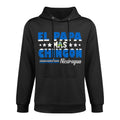 El Papa Mas Chingon Nicaragua Latino Nicaraguan Dad Durable Construction Hoodie