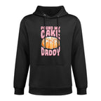 Pound My Cake Daddy Woman Bad Girl Quote Breathable Fabric Hoodie