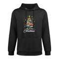 All Booked For Christmas Book Christmas Book Lover Librarian Customizable Surface Hoodie