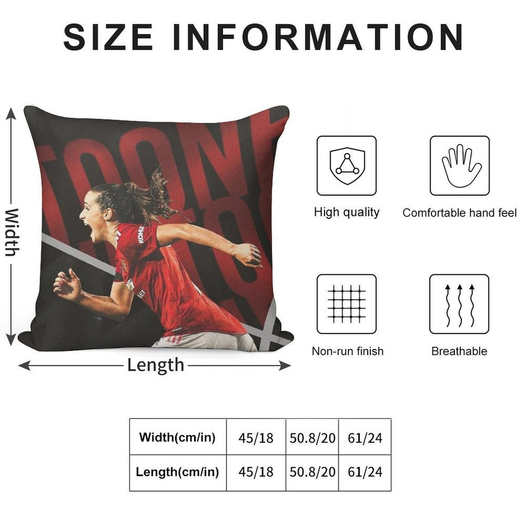 Ella Toone Soft Easy Maintenance Throw Pillow