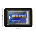 Blockbuster Laminated Membership Card Art  Eco-Friendly Bath Mat