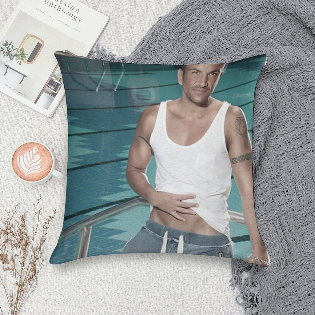 Peter Andre Soft Multiple Sizes Throw Pillow