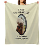 Li'l Sebastian Velvety-soft Throw Blanket