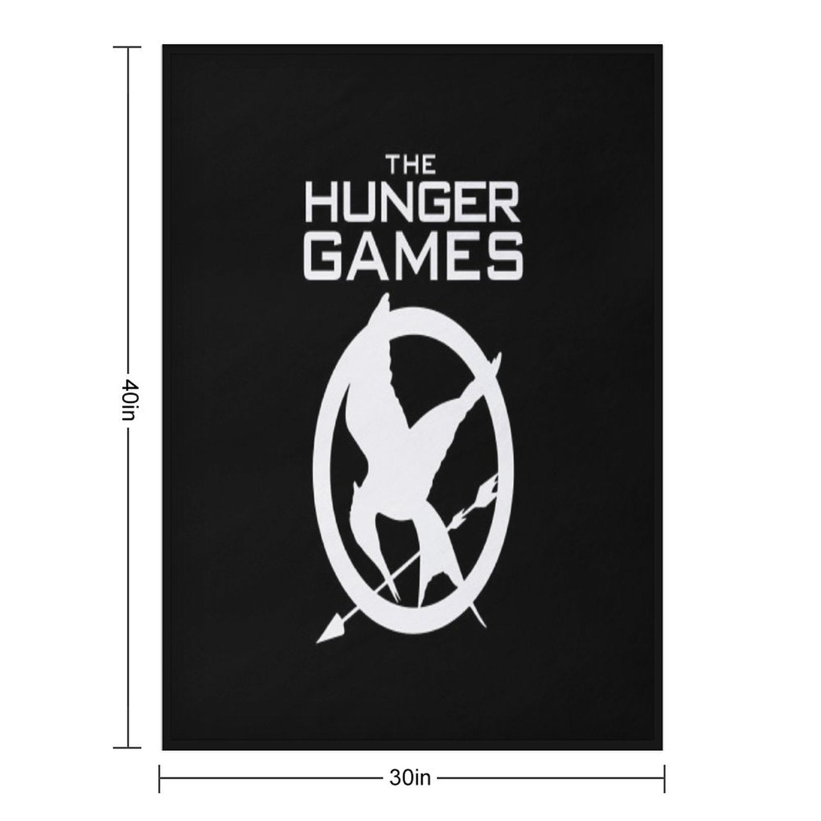 Hunger Games Merch Hunger Games Logo Lightweight Throw Blanket