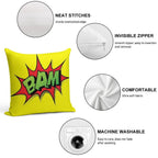 Bam Soft Bedroom Essential Throw Pillow