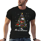 Stethoscope Christmas Tree Nurse Nursing Scrub Top Christmas  Eco-friendly Material T-Shirt