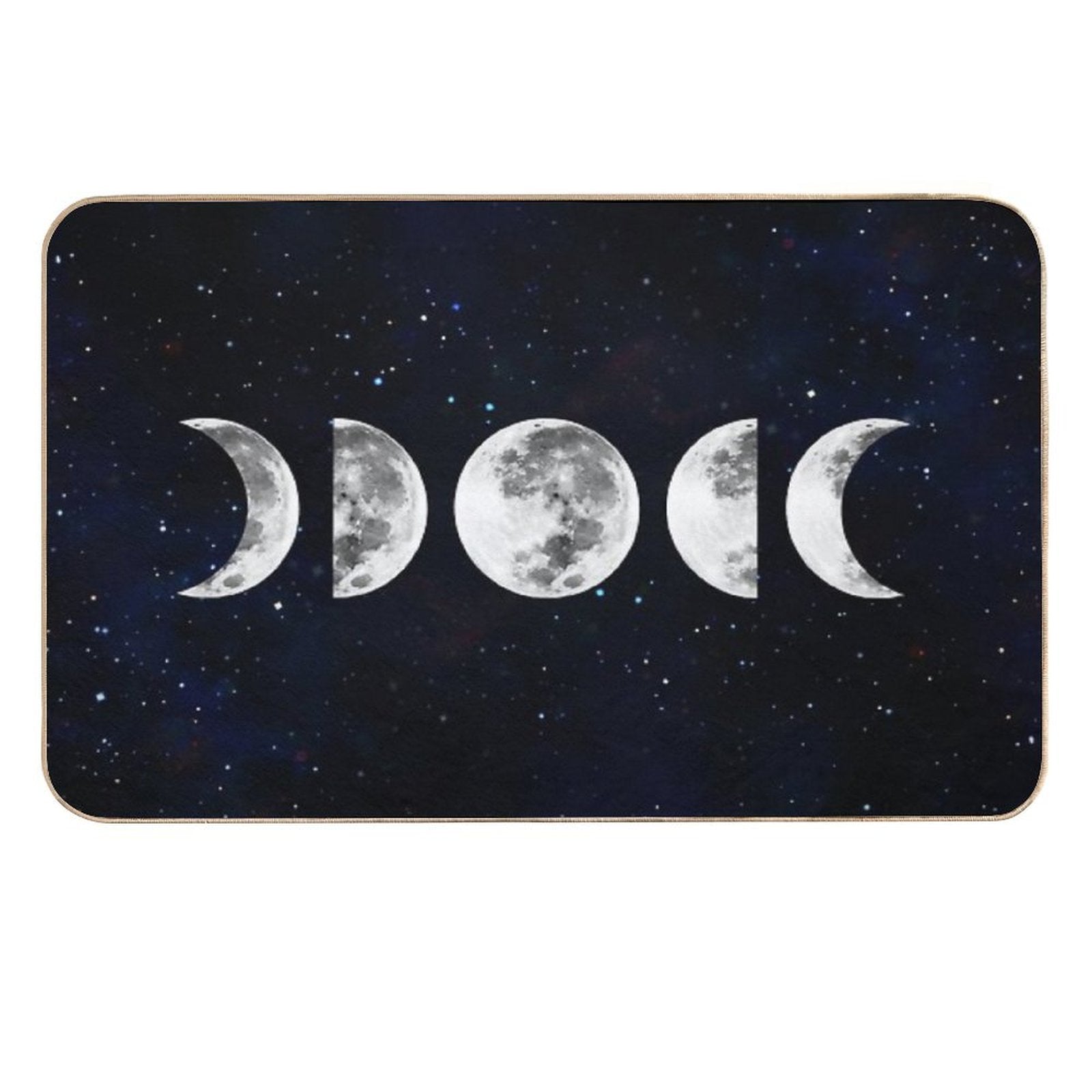 Phases of The Moon Galaxy  Multi-Purpose Bath Mat