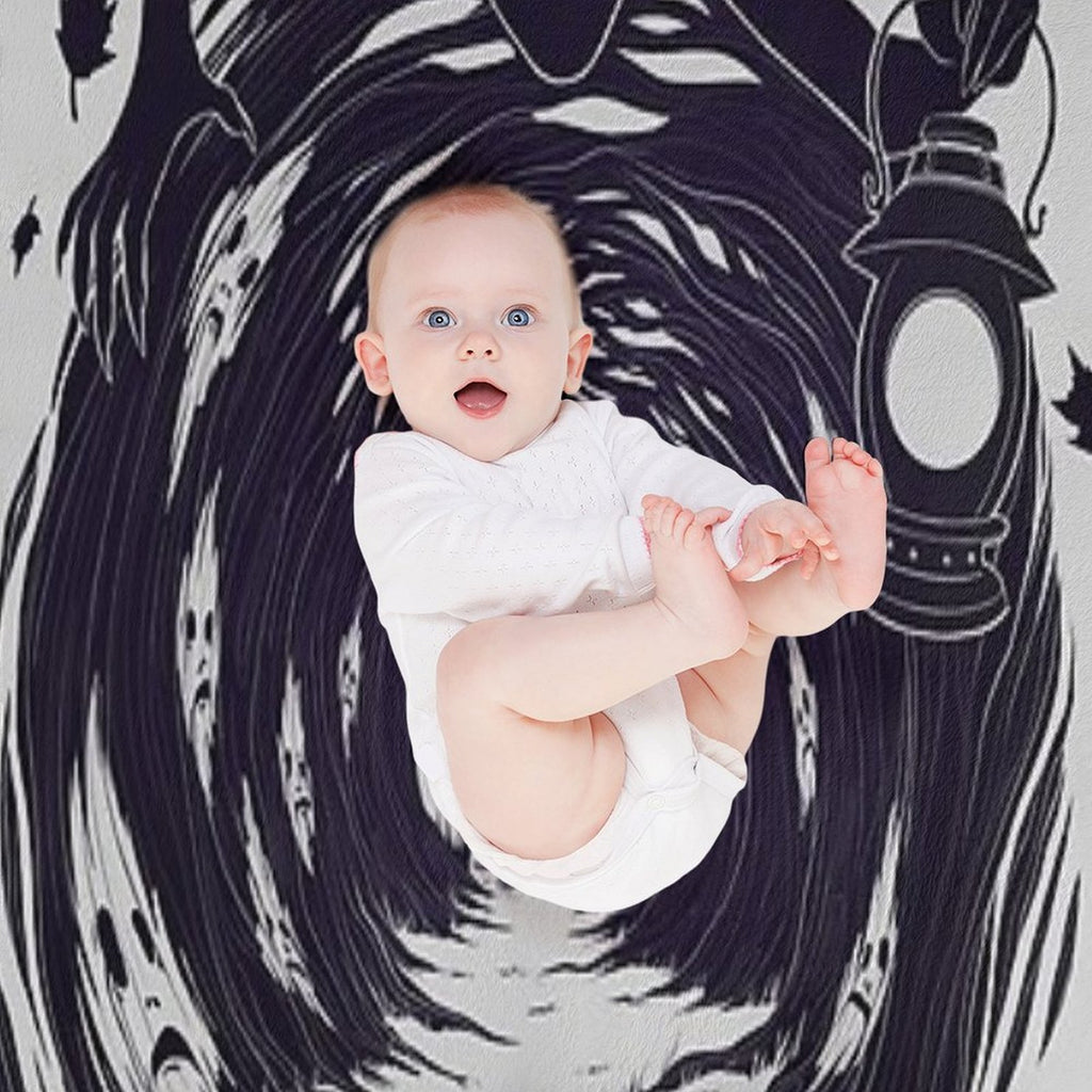 OtGW If You Go Into The Woods at Night... Plush Throw Blanket