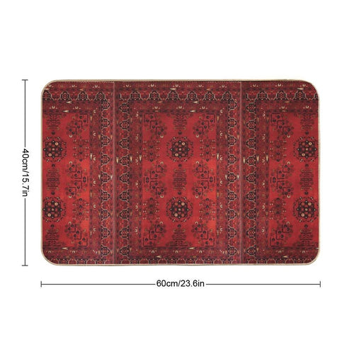 Antique Persian Rug  Repositionable Bath Mat