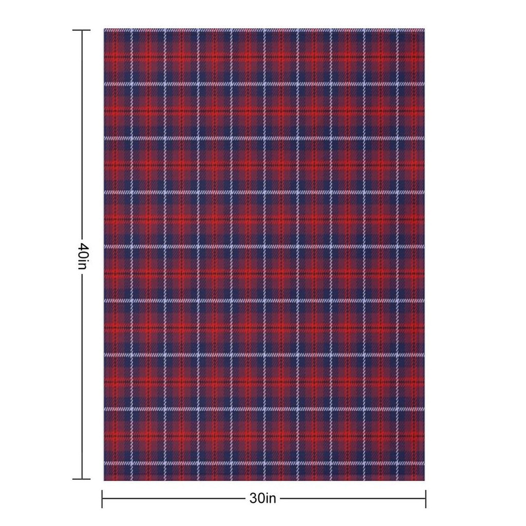 Trader Plaid - Evans Plush Throw Blanket
