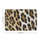 Leopard Skin Pattern  Fade-Resistant Bath Mat