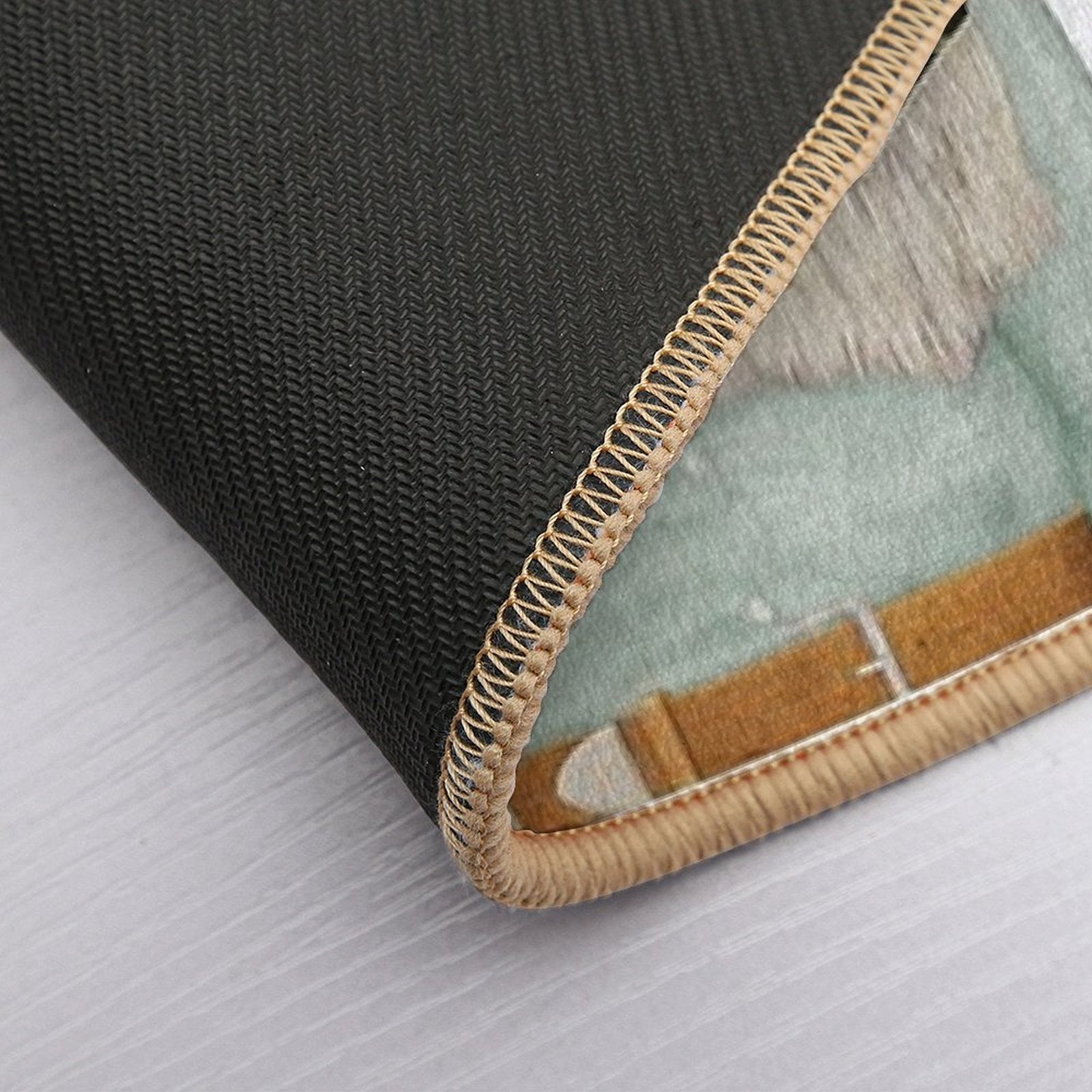 Ginger Cat Cowboys  Eco-Friendly Bath Mat