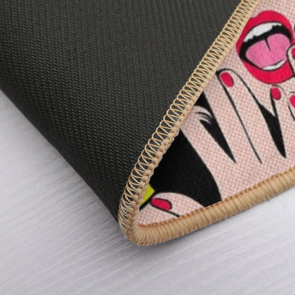 Pop Art 5  Non-Slip Bath Mat