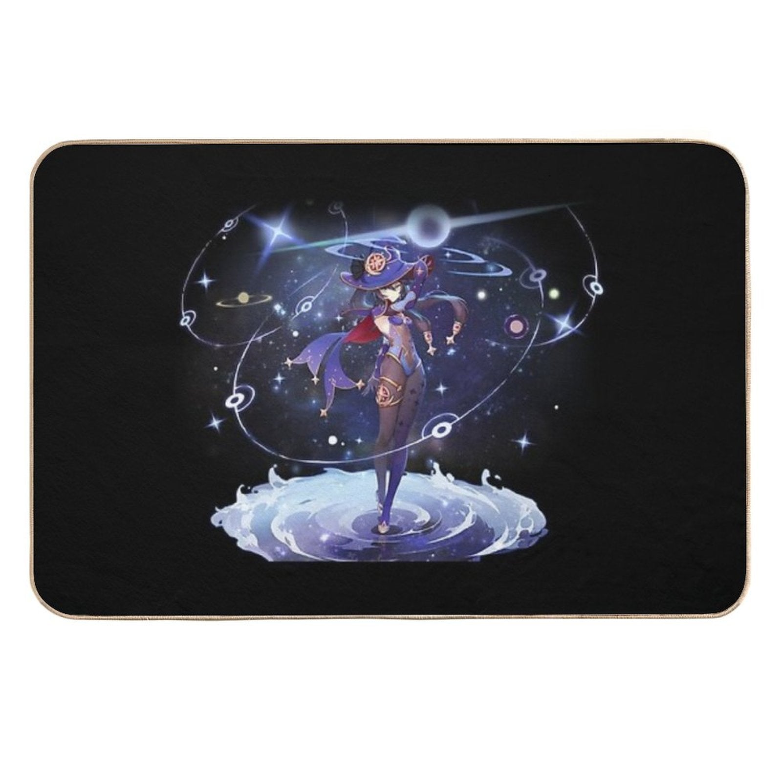 Genshin Impact - Mona Official Character Wish - Gacha Splash Art  Dirt-Trapping Bath Mat