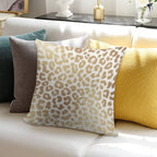 ReaL LeOpard - Greek Ancient Gold Soft Multiple Sizes Throw Pillow
