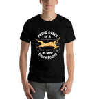 Greyhound Rescue - Proud Owner 45MPH Couch Potato  Cotton T-Shirt