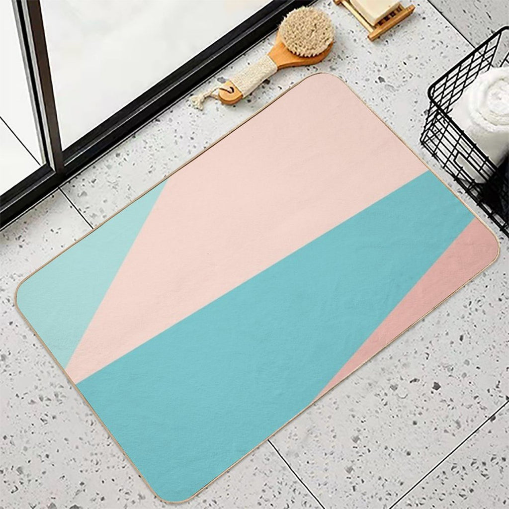 Pastel Geometrics  Multi-Purpose Bath Mat