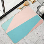 Pastel Geometrics  Multi-Purpose Bath Mat