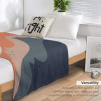 Cat Landscape 90 Shrink-resistant Throw Blanket