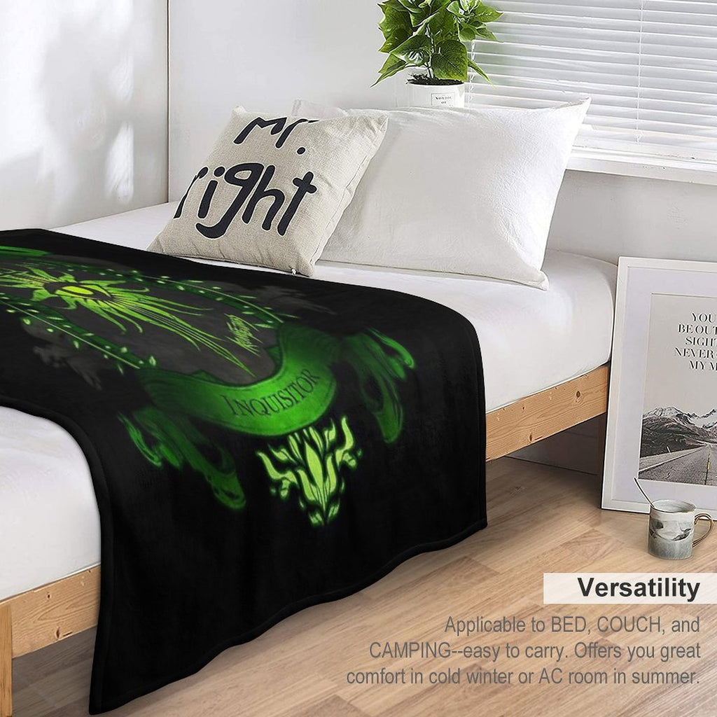Dragon Age Inquisitor Sustainable Throw Blanket