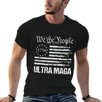 Ultra Maga Proud Ultra Maga American T-shirt for Women Men  Slim-fit Cut T-Shirt