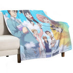 My Roommate Is A Cat Quick-dry Throw Blanket