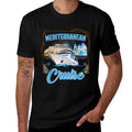 Mediterranean Cruise Tshirt for Men, Women, Boys And Girls  Slim-fit Cut T-Shirt