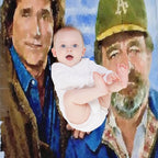 Highway to Heaven Machine-washable Throw Blanket